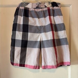 Burberry swim trunks 12Y good condition